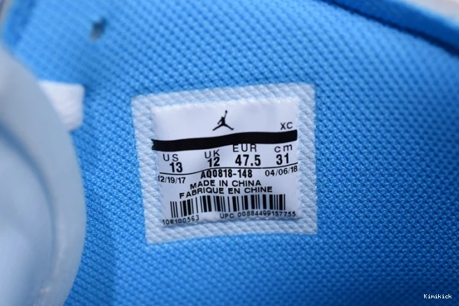 GoodFit 1339 blue aq0818- ofw jordan 1 unc air powder 0522